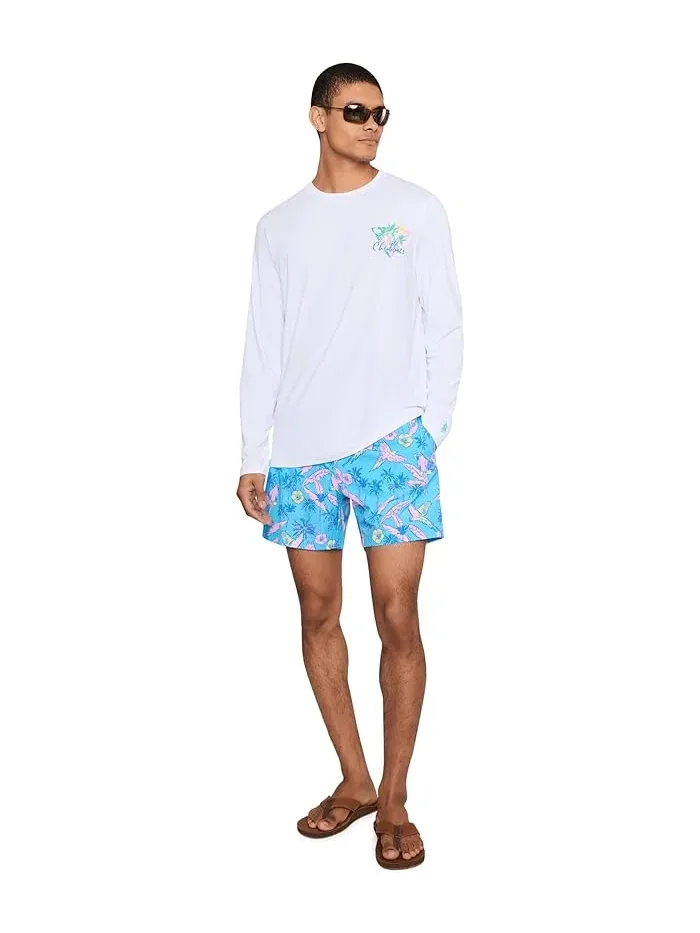 Плавки The Flock Parties 5.5" Chubbies — изображение 2 из 5, голубой