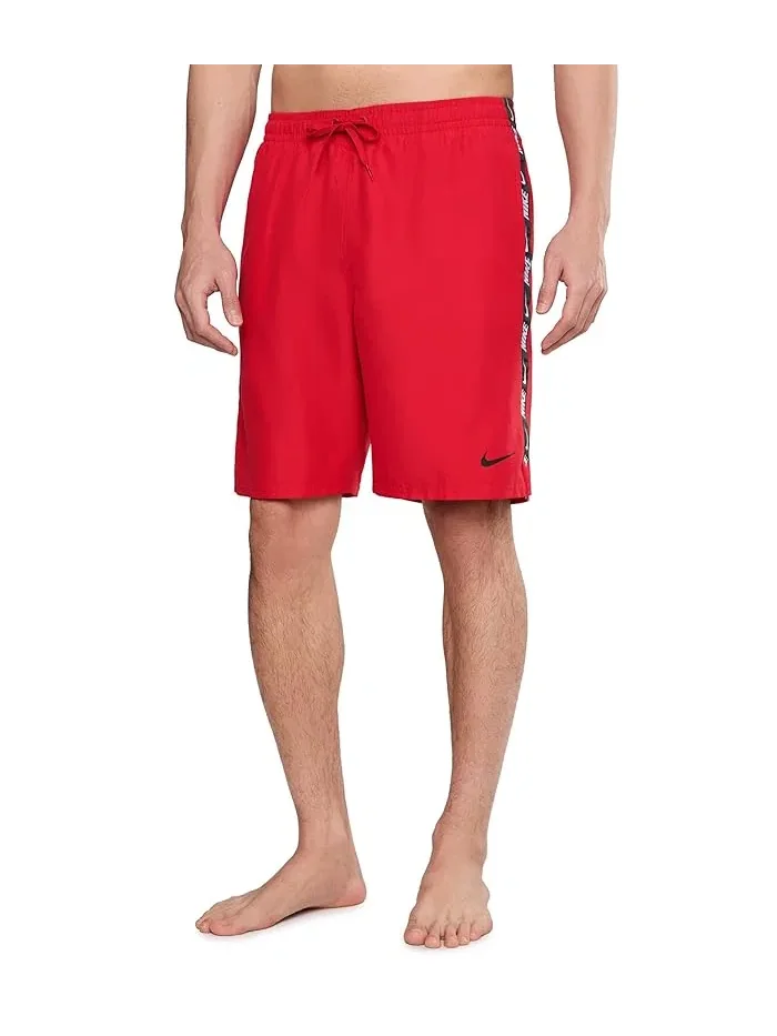 Плавки Nike Breaker Logo Tape 9" Brief Lined Volley — изображение 1 из 5, красный