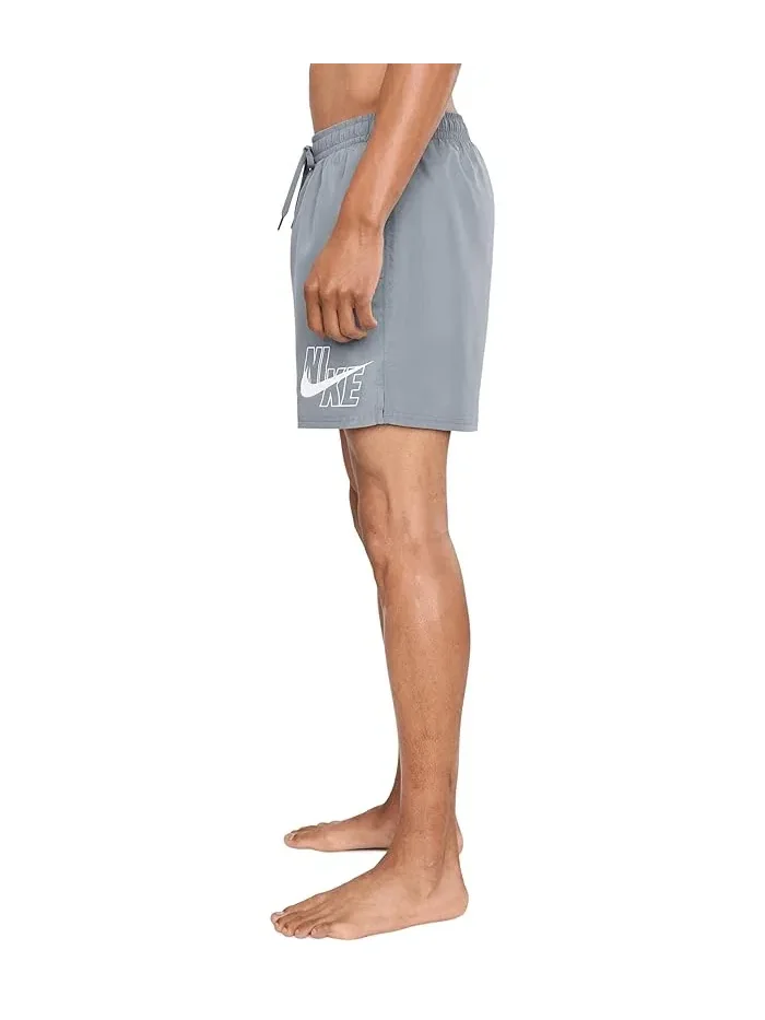 Плавки Nike Breaker Logo 5" Brief Lined Volley — изображение 3 из 5, серый