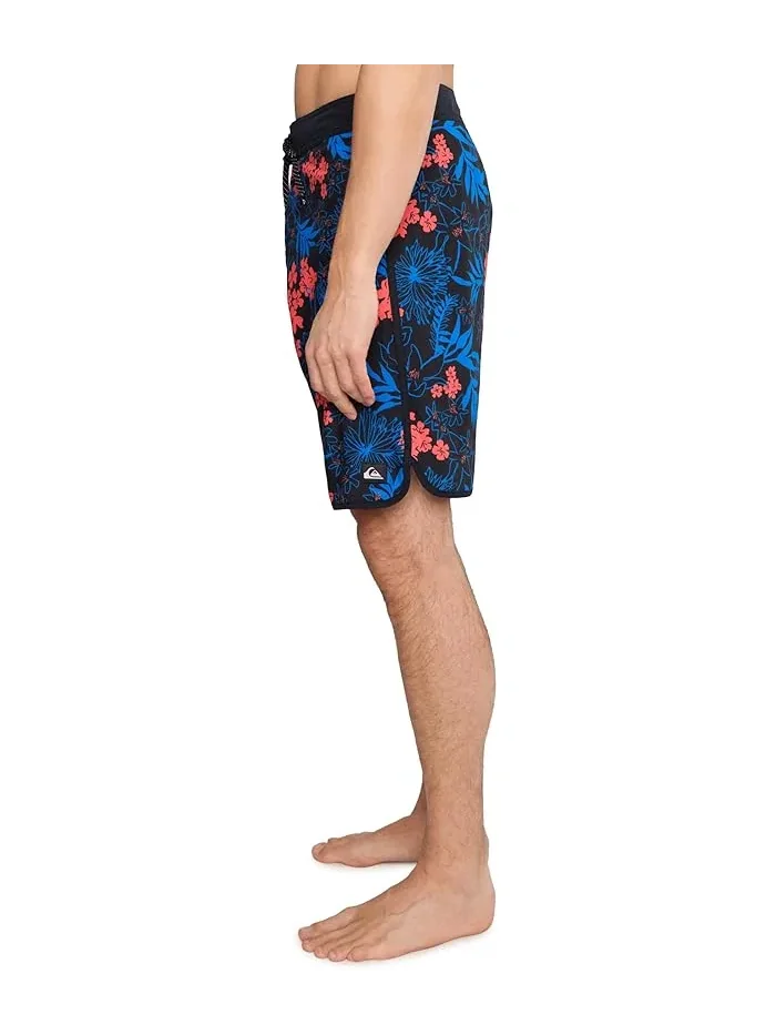 Плавки с цветочным принтом Jetty Bloom 19 Quiksilver — изображение 3 из 5, серый