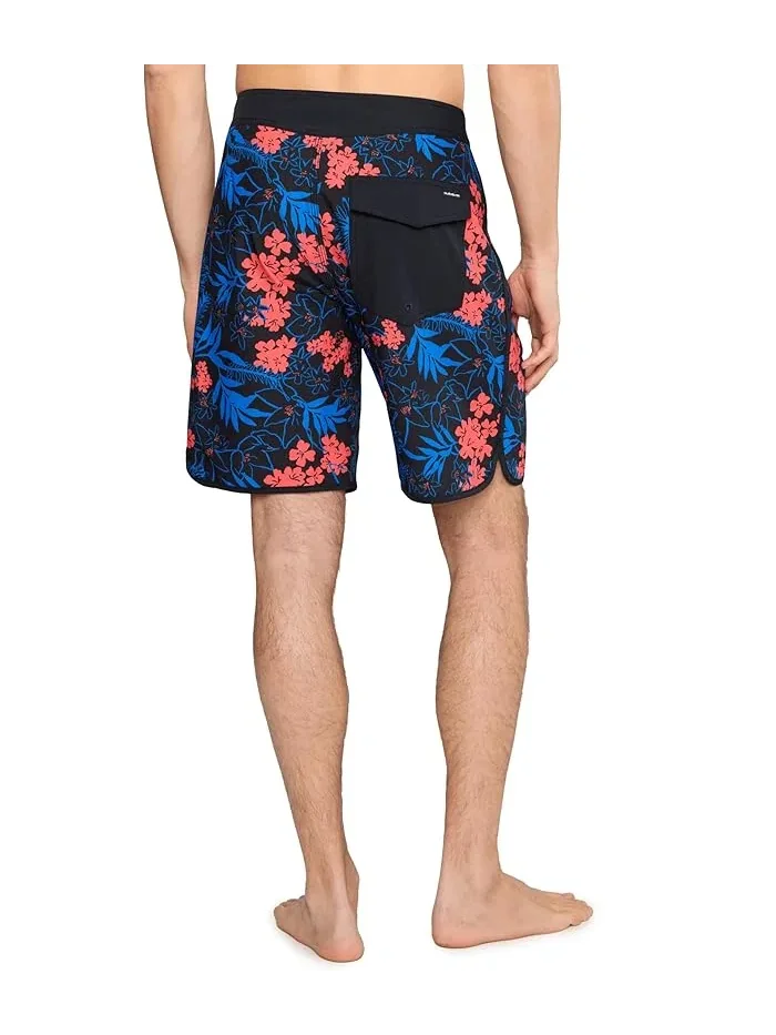Плавки с цветочным принтом Jetty Bloom 19 Quiksilver — изображение 4 из 5, серый