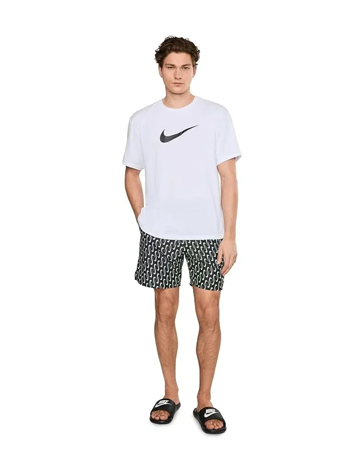 Плавки с принтом Breaker Swoosh Link Nike — изображение 2 из 5, черный