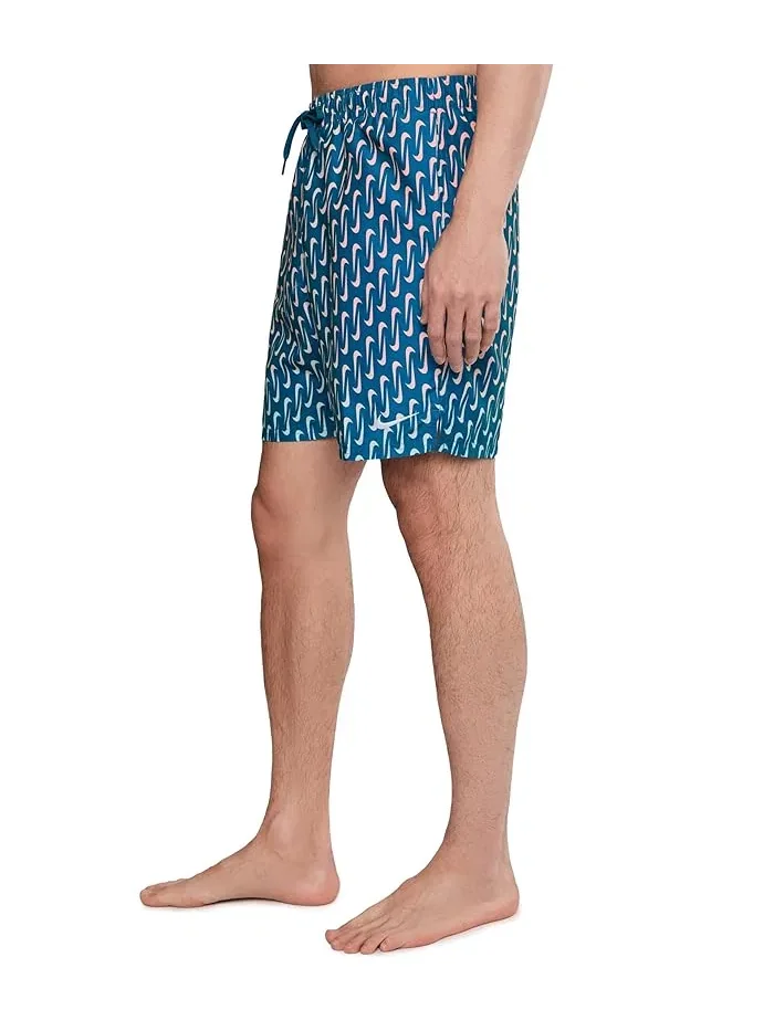 Плавки Nike Breaker Swoosh Link 7" Brief Lined Volley — изображение 3 из 5, зеленый
