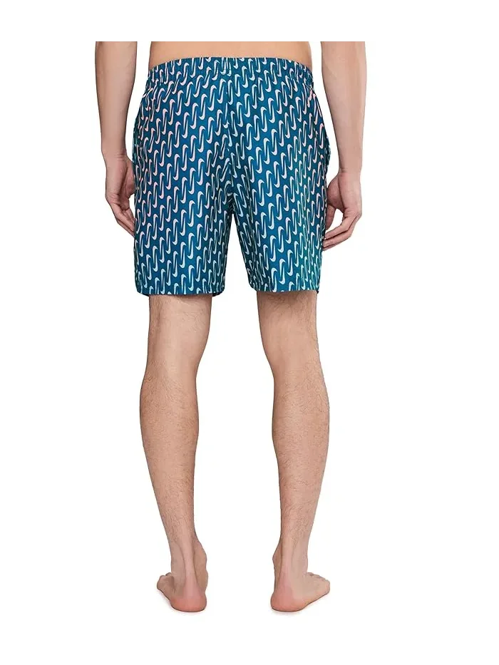 Плавки Nike Breaker Swoosh Link 7" Brief Lined Volley — изображение 4 из 5, зеленый