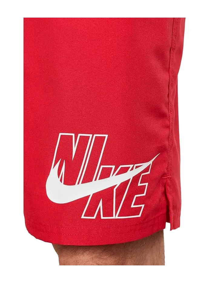 Плавки Breaker Logo 9" Volley Nike — изображение 5 из 5, красный