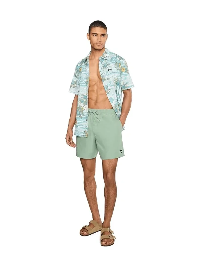Плавки Everyday Solid Volley 17 Quiksilver — изображение 2 из 5, кувшинка