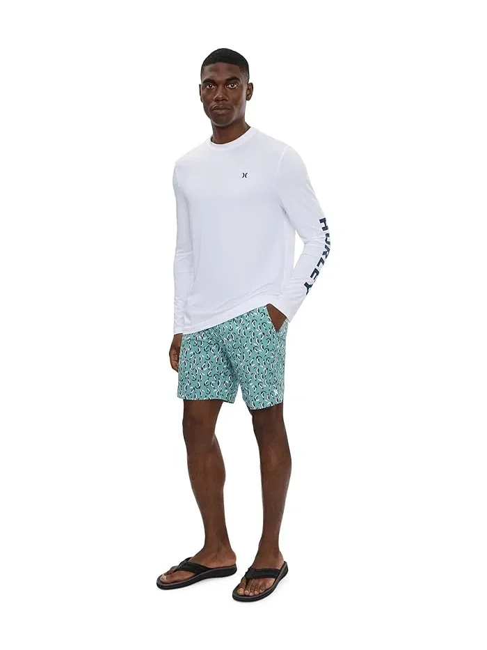 Плавки Toucans Volley Swim Shorts Hurley — изображение 2 из 5, зеленый