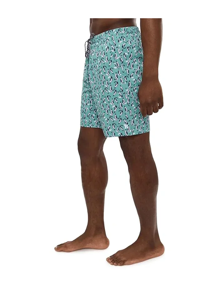 Плавки Toucans Volley Swim Shorts Hurley — изображение 3 из 5, зеленый
