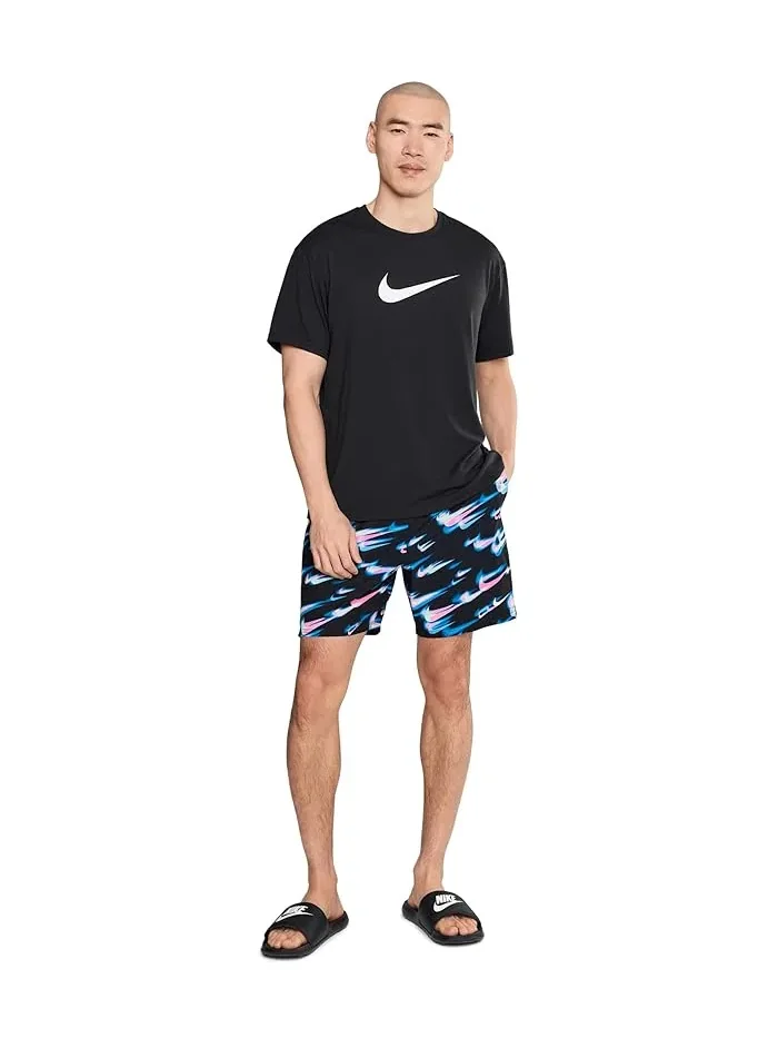 Плавки Nike Breaker Black Print 7" — изображение 2 из 5, черный