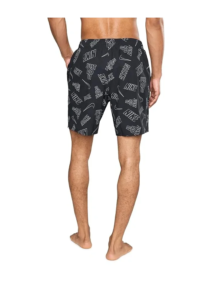 Плавки Nike Breaker Multi Print 7" — изображение 4 из 5, черный