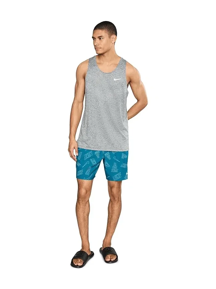 Плавки Nike Breaker Multi Print 7" Volley — изображение 2 из 5, зеленый