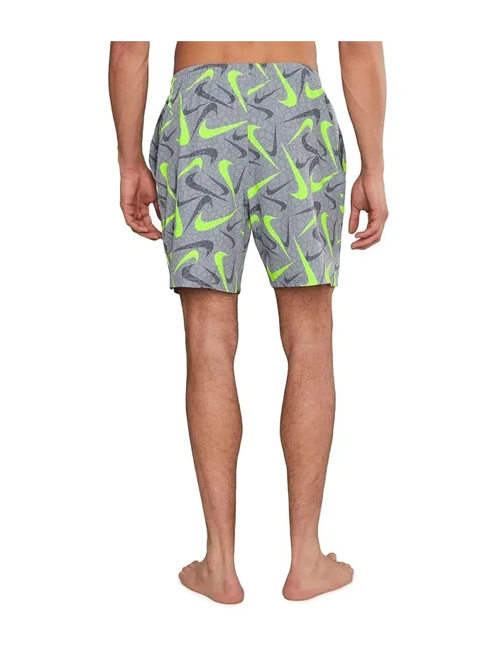 Плавки Nike Breaker Multi Print 7" Volley — изображение 4 из 5, серый