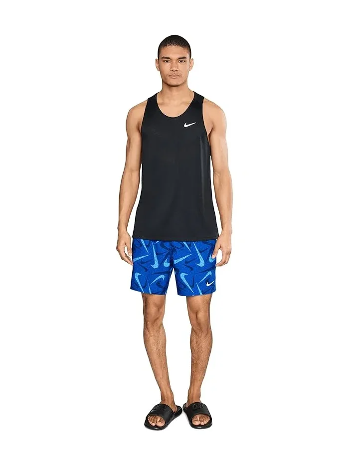 Плавки Nike Breaker Multi Print 7" — изображение 2 из 5, темно-синий