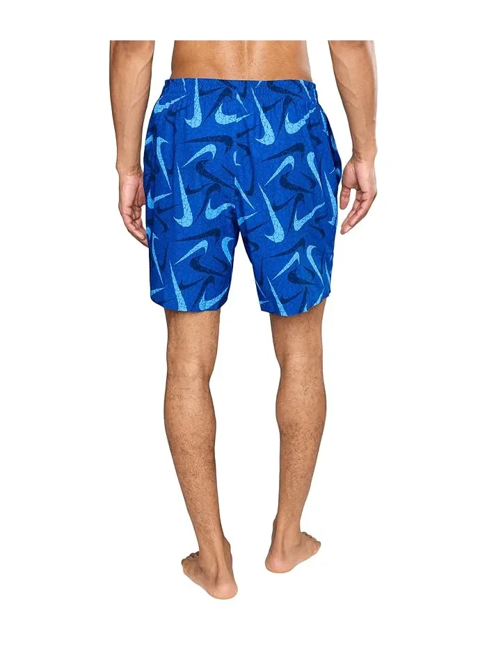 Плавки Nike Breaker Multi Print 7" — изображение 4 из 5, темно-синий