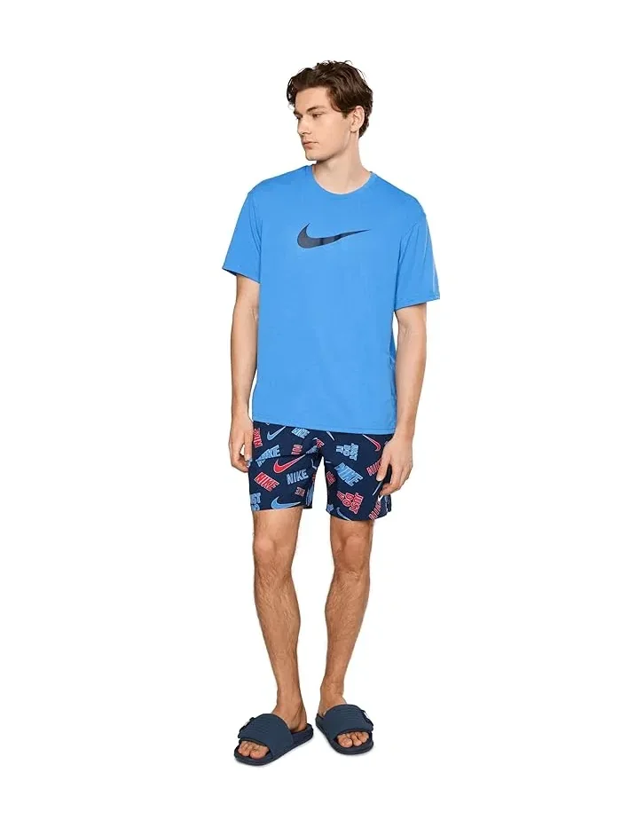 Плавки Breaker Multi Print 7" Nike — изображение 2 из 5, синий/красный