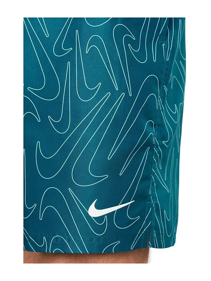 Плавки Nike Breaker Tossed Swoosh 7" — изображение 5 из 5, зеленый
