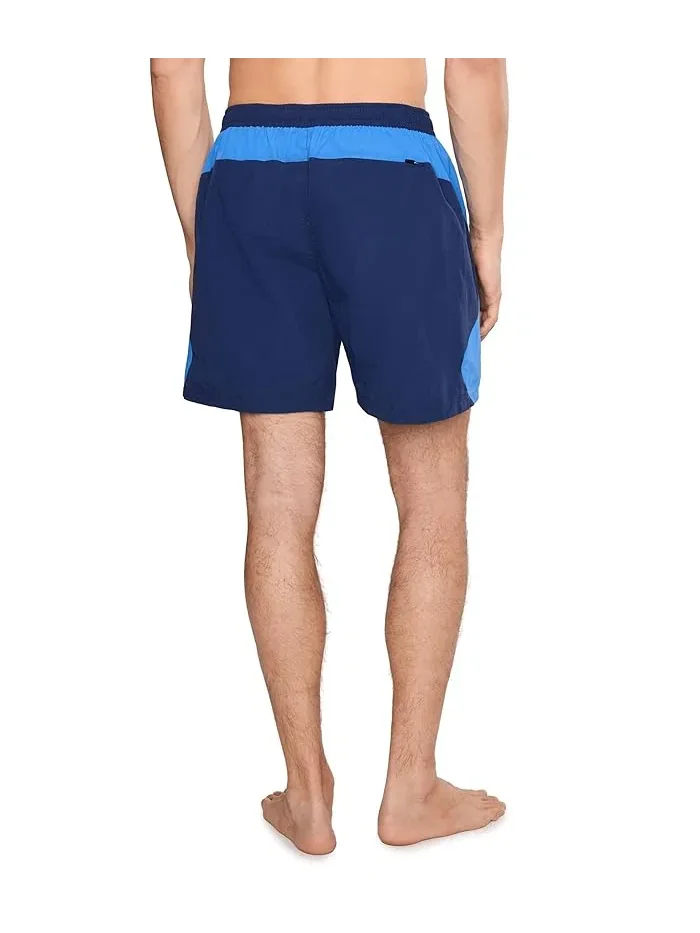 Плавки Nike Zip Color Block 7" Fully Lined Volley — изображение 4 из 5, синий