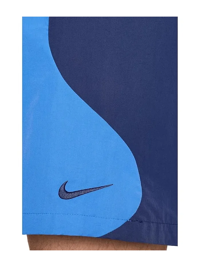 Плавки Nike Zip Color Block 7" Fully Lined Volley — изображение 5 из 5, синий