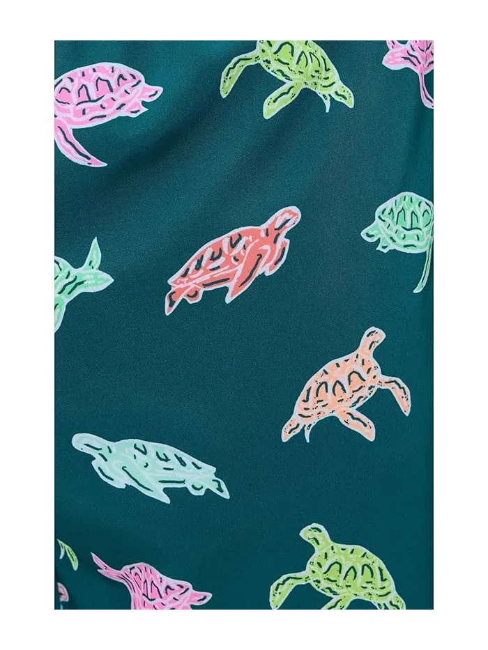 Плавки Chubbies The Turtally Awesomes 5.5" — изображение 5 из 5, бирюзовый