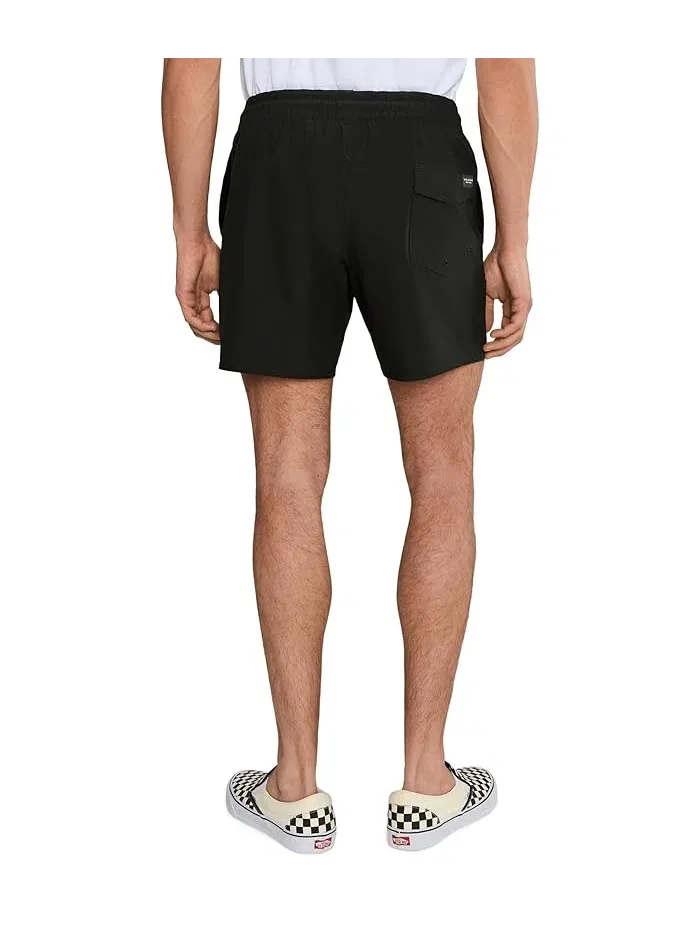 Плавки с эластичным поясом Lido Solid Trunks 16 Volcom — изображение 4 из 5, черный