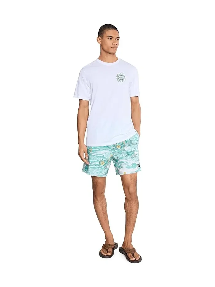 Плавки Mix Volley 17 Quiksilver — изображение 2 из 5, синий
