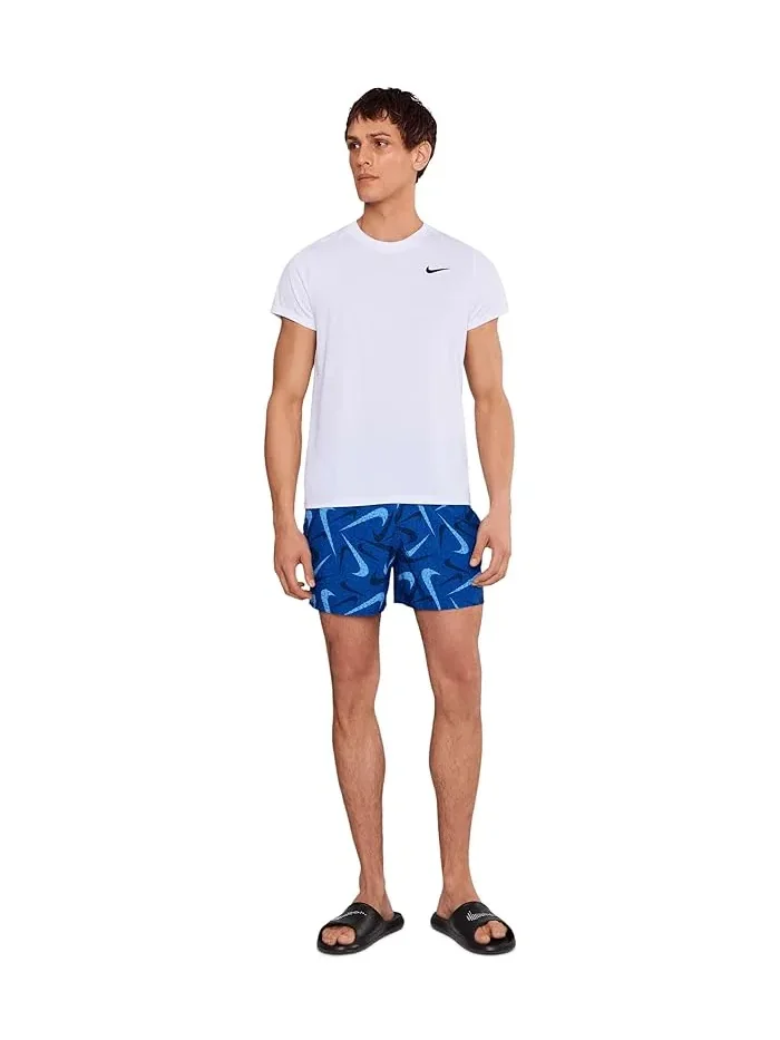 Плавки Nike Breaker Multi Print 5" Brief Lined Volley — изображение 2 из 5, темно-синий