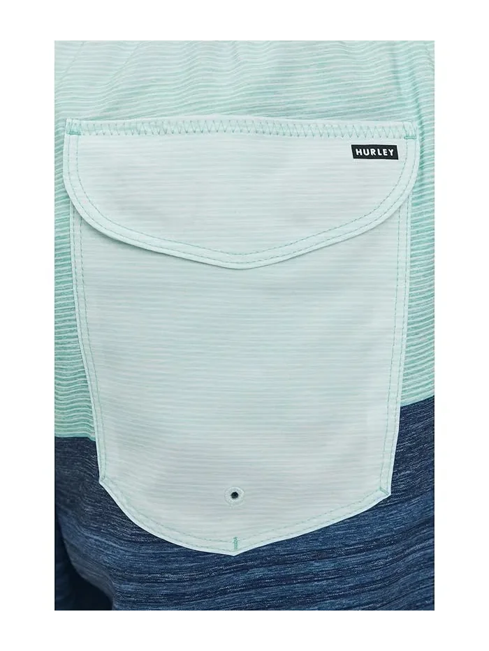 Плавки Epic Ombre E-Boardshorts Hurley — изображение 5 из 5, зеленый