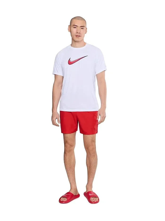 Шорты для плавания Nike Breaker Swoosh Break 5" Brief Lined Volley — изображение 2 из 5, красный