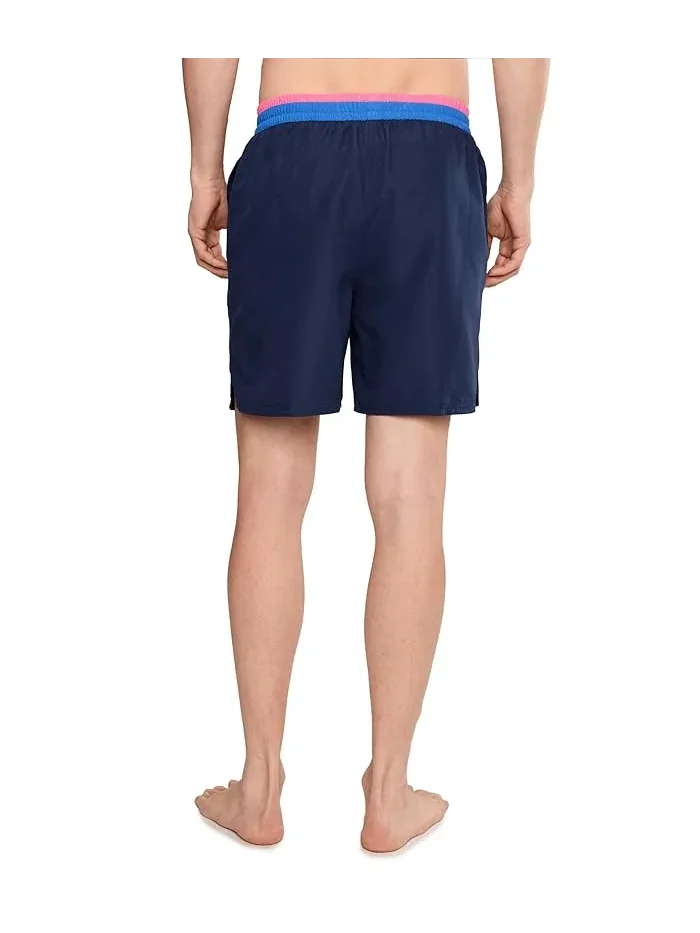 Плавки Nike Breaker Tipped Waist 7" Volley — изображение 4 из 5, темно-синий