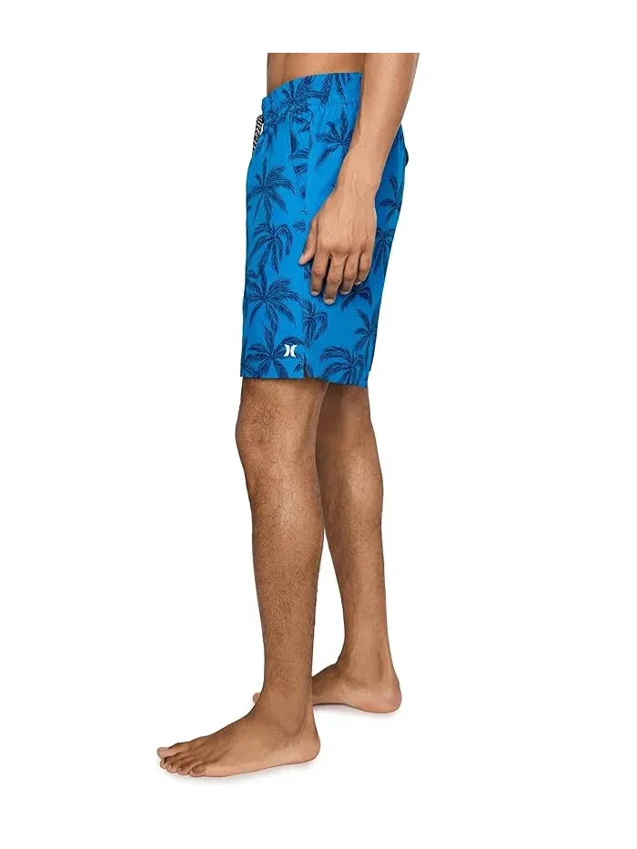 Плавки универсальные Palms Volley Swim Shorts Hurley — изображение 3 из 5, синий