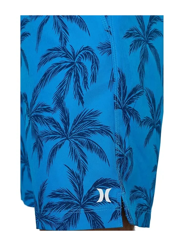 Плавки универсальные Palms Volley Swim Shorts Hurley — изображение 5 из 5, синий