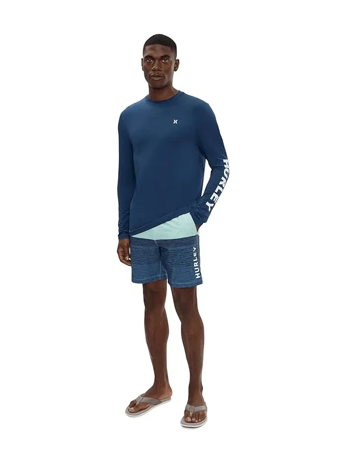 Плавки Epic Ombre Volley Swim Shorts Hurley — изображение 2 из 5, голубой