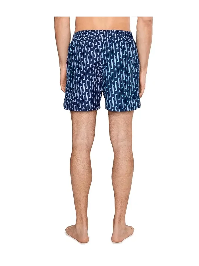 Плавки Nike Breaker Swoosh Link 5" Brief Lined Volley — изображение 4 из 5, темно-синий