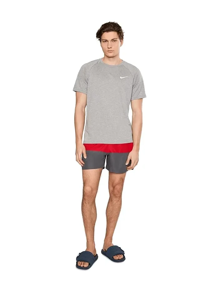Плавки Nike Split 5" Brief Lined Volley — изображение 2 из 5, красный