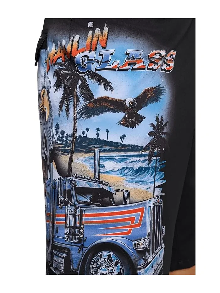 Плавки Phantom Eco Haulin Glass Hurley — изображение 5 из 5, черный
