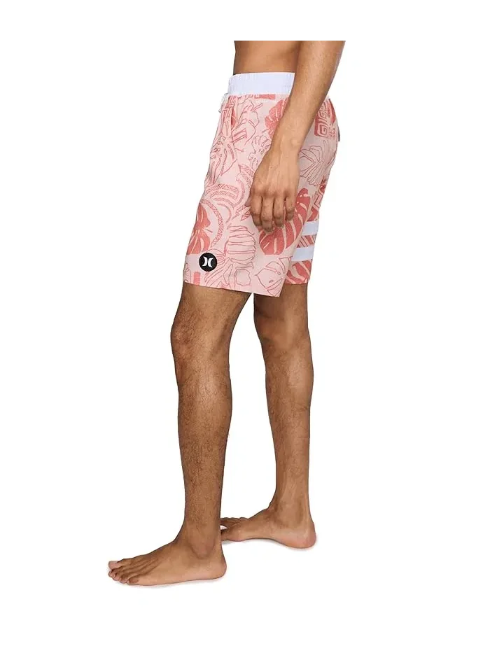 Плавки Phantom Eco Block Party Volley 17" Hurley — изображение 3 из 5, светлый розовый