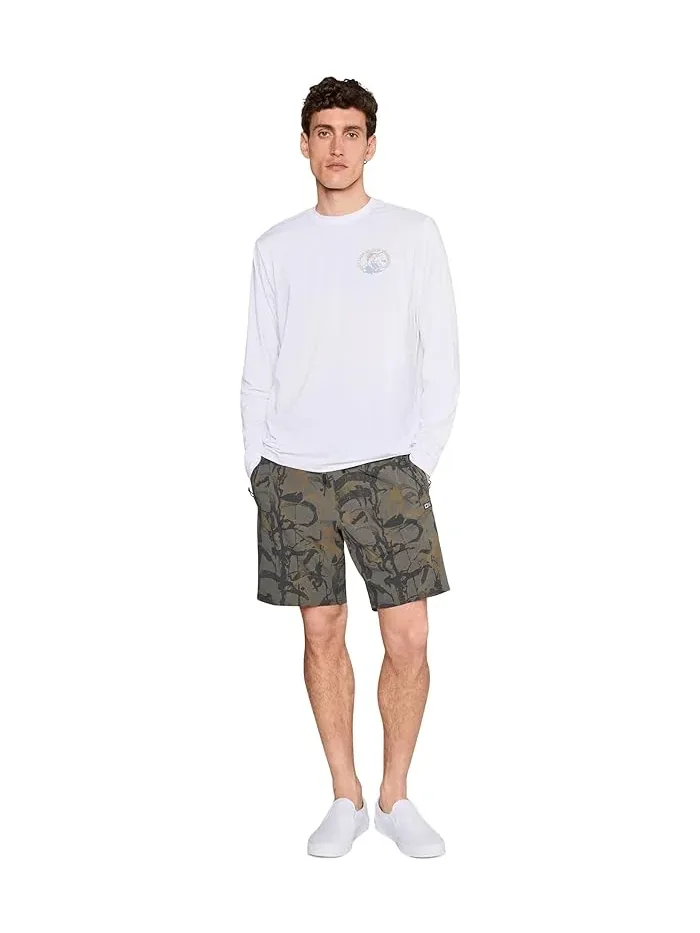 Шорты для плавания с эластичным поясом Crew Boatshort E-Waist Salty Crew — изображение 2 из 5, камуфляж