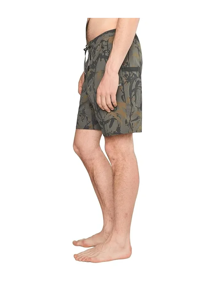 Шорты для плавания с эластичным поясом Crew Boatshort E-Waist Salty Crew — изображение 3 из 5, камуфляж