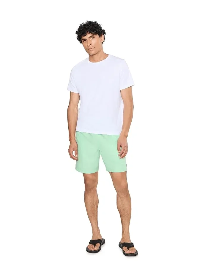 Шорты плавательные Las Buenas Solid LB Billabong — изображение 2 из 5, зеленый