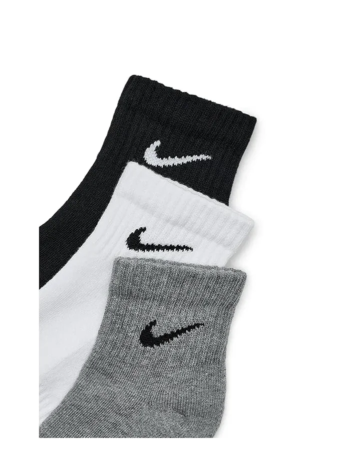 Носки повседневные амортизирующие Nike Everyday Cushion Ankle Socks 3-Pair Pack — изображение 3 из 3, мульти