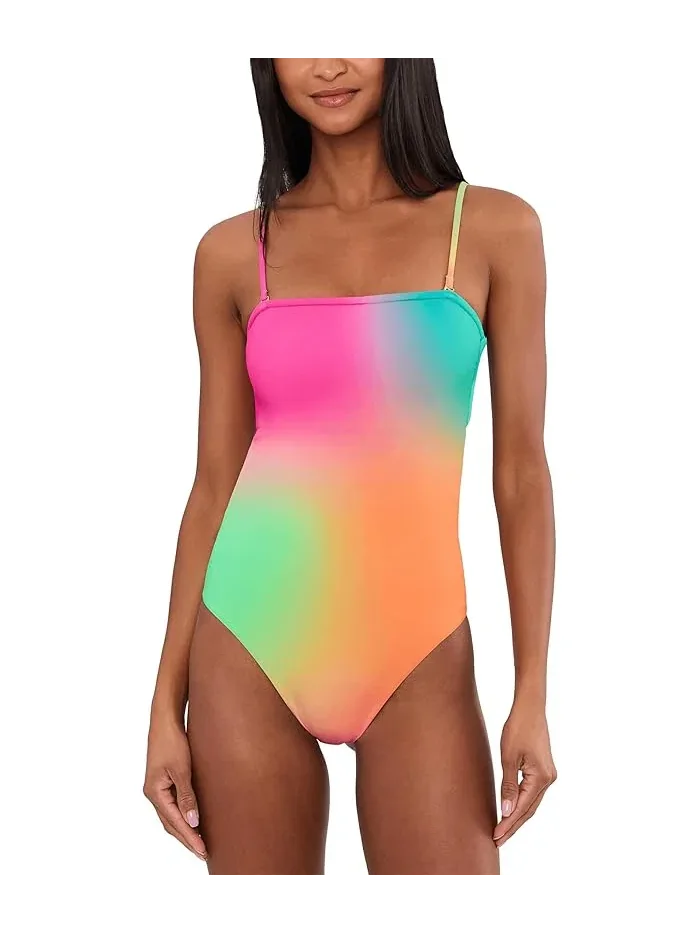 Купальник слитный Stassia Beach Riot — розовый