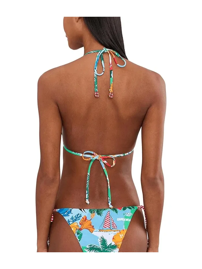 Купальник Seafolly Viva Vacation Longline Slide Tri — изображение 4 из 5, синий