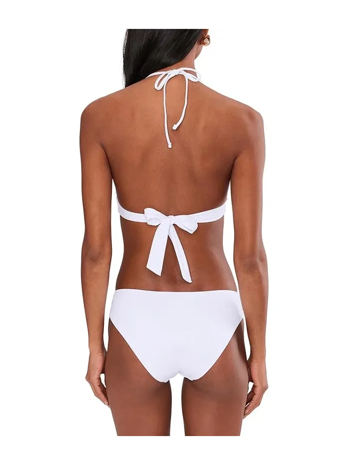 Топ-халтер Marble Canyon Mira Ring Front Halter BECCA — изображение 3 из 4, белый