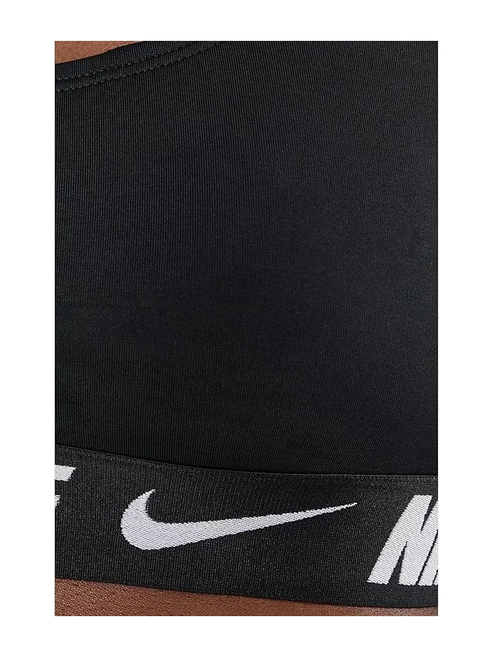 Купальник топ расибэк Nike Logo Tape — изображение 5 из 5, черный