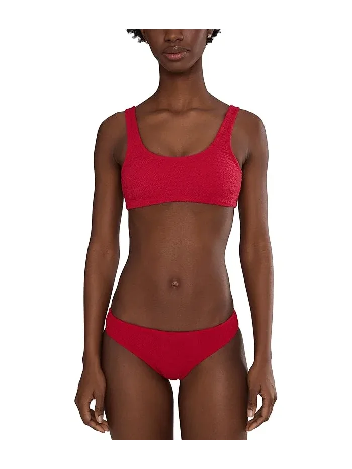Бикини-топ Nike Shoreline Pucker Bralette — изображение 2 из 5, красный