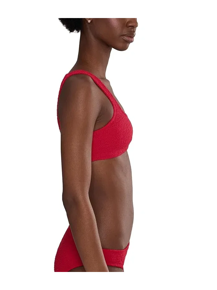 Бикини-топ Nike Shoreline Pucker Bralette — изображение 3 из 5, красный