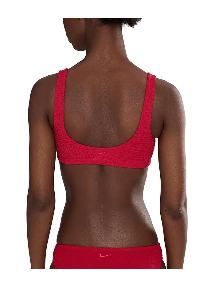 Бикини-топ Nike Shoreline Pucker Bralette — изображение 4 из 5, красный