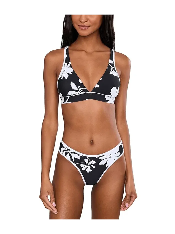 Купальник топ длинный V-образный Mayflower Multi Fit Longline Tri Seafolly — изображение 2 из 5, черный