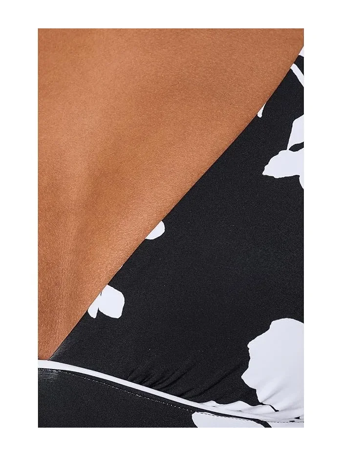 Купальник топ длинный V-образный Mayflower Multi Fit Longline Tri Seafolly — изображение 5 из 5, черный