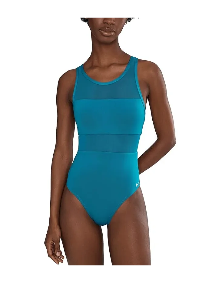 Купальник Nike Swim Mesh V Back One Piece
